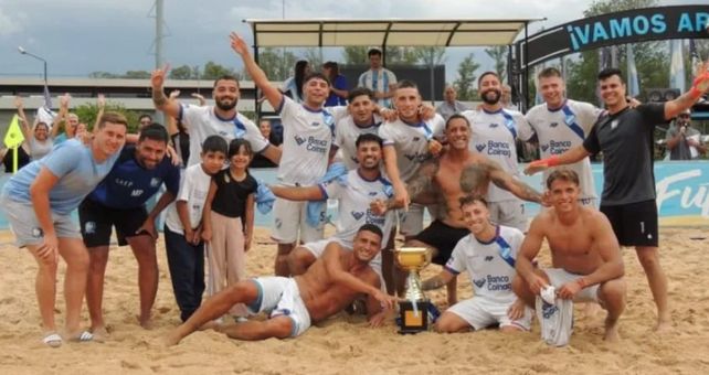 Fútbol playa: un equipo de Rosario disputará la Copa Libertadores