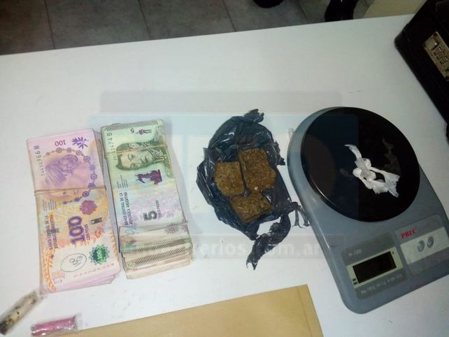 Detenidos con drogas y dinero en un control policial en ruta