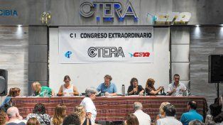 El Gobierno nacional se desligó del conflicto docente.