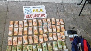 Hijo de un condenado por narco iba en un auto con $3.000.000
