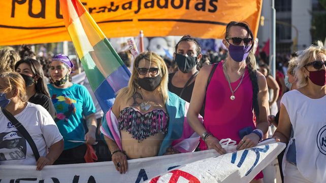 Postales del #8M en Paraná
