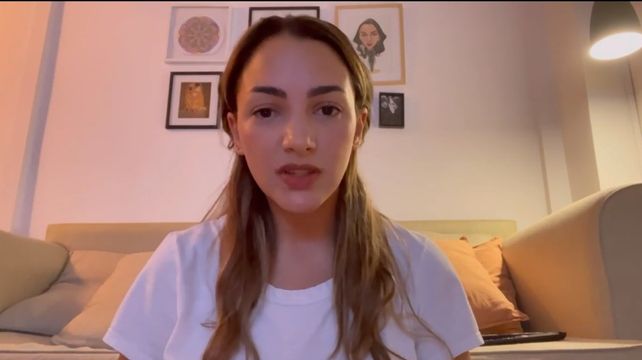 La actriz Thelma Fardin
