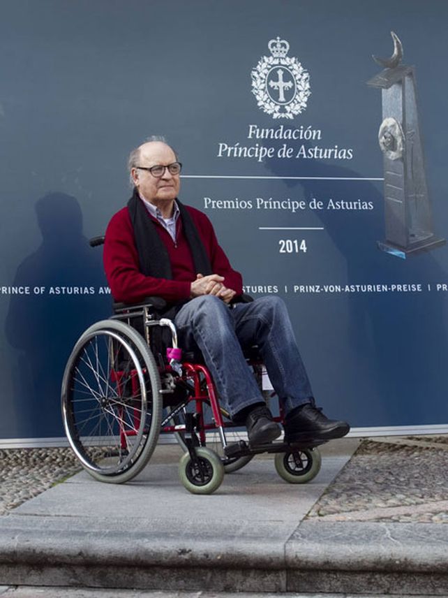 Quino recibió el Príncipe de Asturias