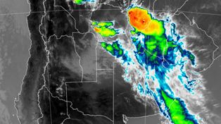 Alerta meteorológico para una parte de Entre Ríos