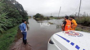 Emergencia Hídrica: Coordinan la asistencia a localidades del sur afectadas por las intensas lluvias﻿.