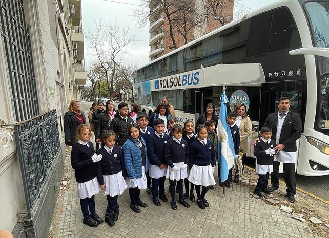 En Rosario. Los chicos de Catamarca vienen desde hace tiempo a la ciudad.