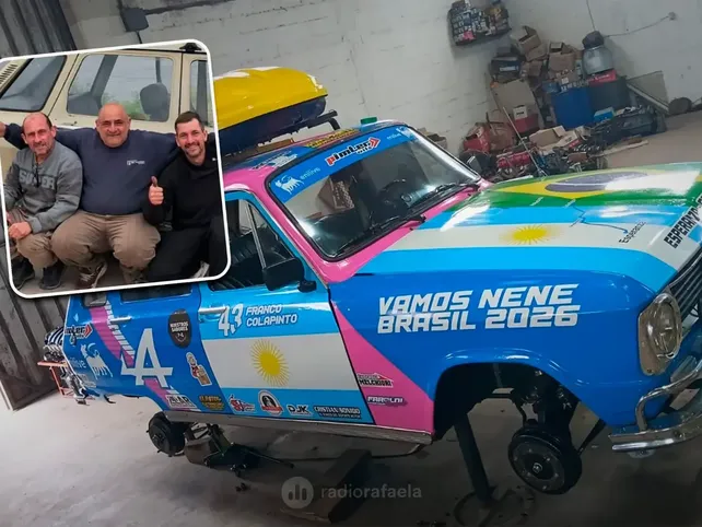 De Esperanza a Interlagos en una Renault 6: tres amigos santafesinos alientan a Franco Colapinto en Brasil