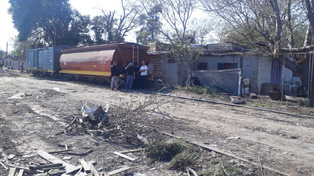En la ciudad hay un descarrilamiento de tren cada 40 días