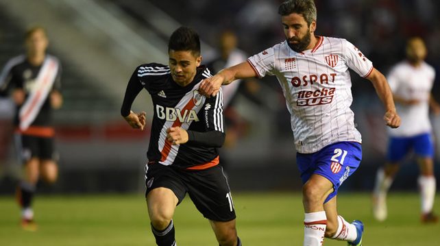 Unión perdió 3 a 0 con River y quedó afuera de la Copa Argentina