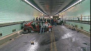 Túnel Subfluvial: un siniestro vial que trajo un recuerdo fatal registrado en 2008 y que dejó dos fallecidos