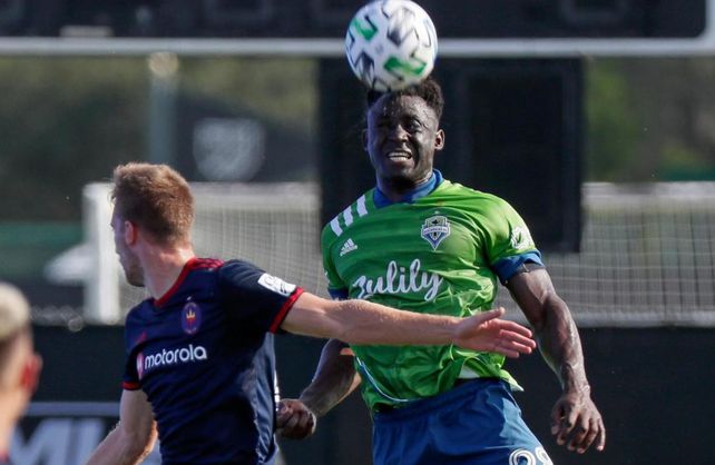 Yeimar G&oacute;mez Andrade fue titular en la derrota de Seattle Sounders por la MLS.&nbsp;