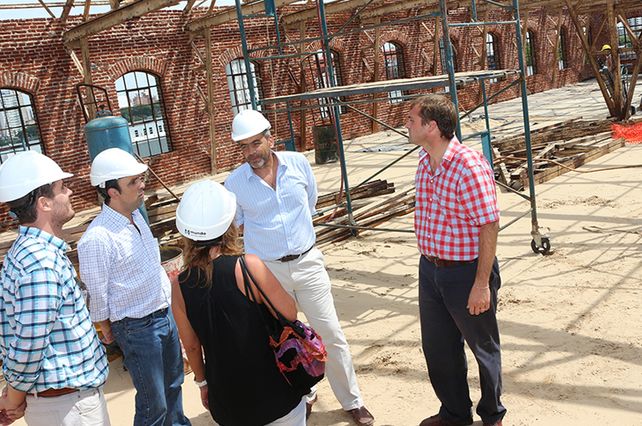 Avanza la obra para trasladar el Liceo Municipal al Molino Marconetti