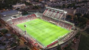 El video del gol de Fragapane en la victoria de Unión visto desde el aire