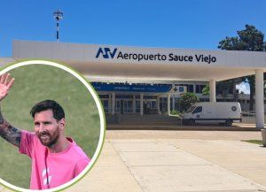 El Aeropuerto de Sauce Viejo espera a Lionel Messi, en una visita fugaz pero de alto impacto