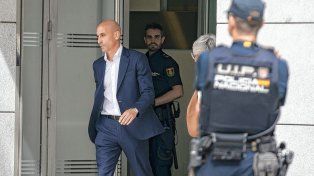 Luis Rubiales fue detenido cuando arribo de República Dominicana.