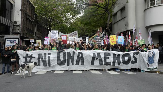 Una de las marchas en contra de la violencia machista.&nbsp;