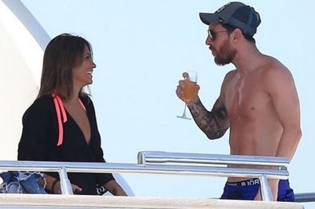 Las fotos robadas de Antonella Roccuzzo en bikini