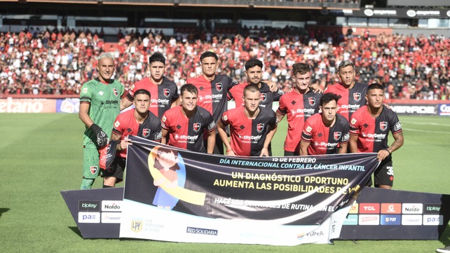 El equipo de Newells que salió a jugar en el Coloso con cuatro cambios.&nbsp; 