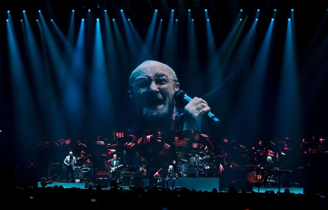 El cantante Phil Collins