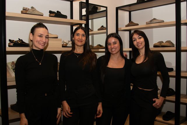 Mailén Acosta, Valeria Escobar, Chia Cabrera y Fernanda Ali