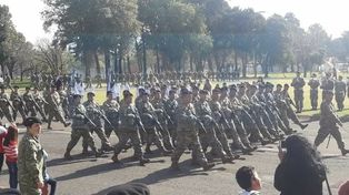 Día de la Bandera.&nbsp;Soldados del Ejercito Argentino juraron la insignia patria en Paraná