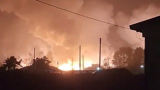 Fotograma de un video publicado en Twitter.