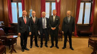 Primer contacto entre el gobierno de Milei y la Corte Suprema de Justicia