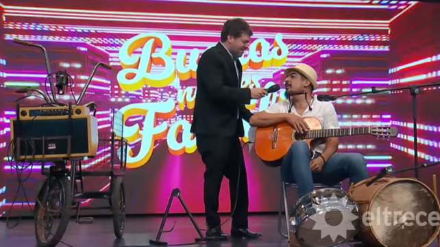 El Hombre Orquesta de la peatonal Cordoba conquistó a&nbsp;Guido Kaczka
