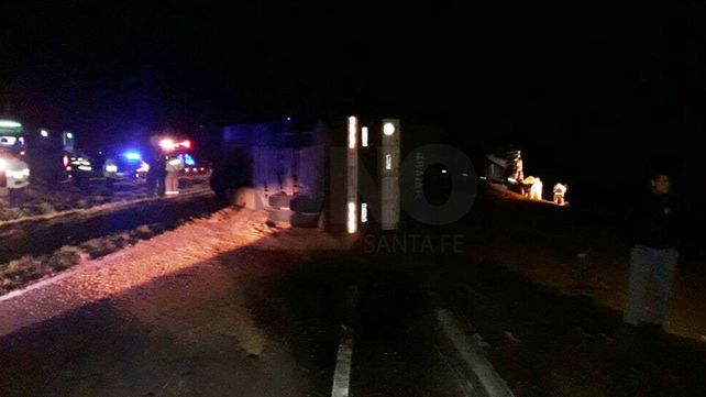 Murió el nene de 11 años que estaba grave tras un choque en la autopista Santa Fe- Rosario