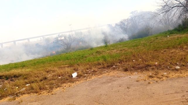 SNMF: tres de nueve incendios activos se combaten en Entre Ríos