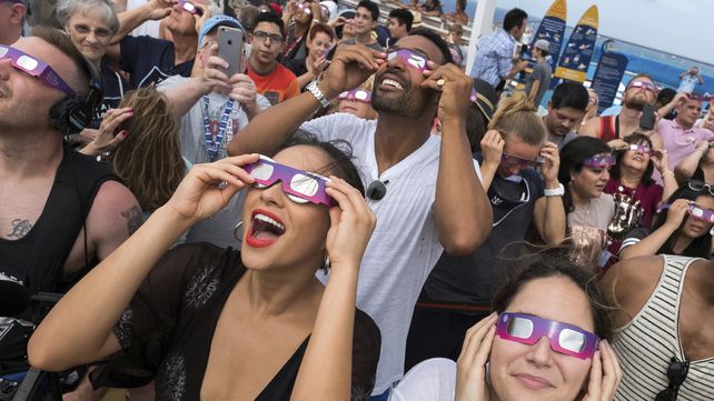 Así se vio el eclipse solar en Estados Unidos