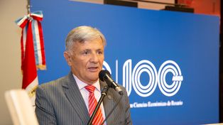 Presidente del Colegio de Graduados en Cs. Ecs. de Rosario, Dr. CP Rubiolo