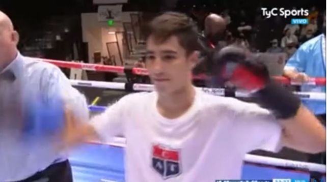 El joven boxeador de Arroyo Seco