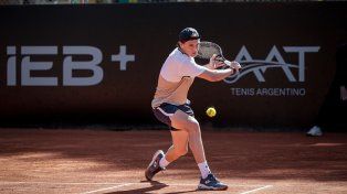 El rosarino Luciano Ambrogi jugará su primera semifinal en un torneo Challenger. Foto. Prensa AAT.