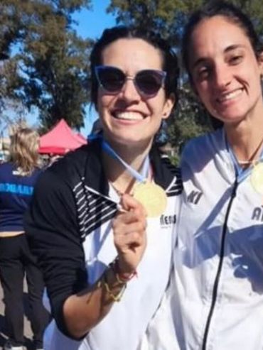Rosario y el orgullo de contar con dos campeonas nacionales de atletismo