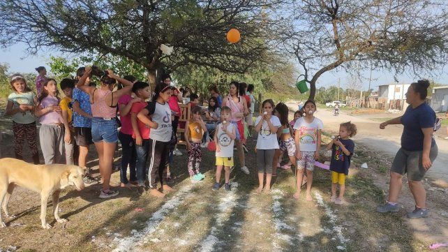 El Voluntariado Deportivo llevó adelante otra acción solidaria.