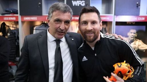 La revelación del presidente de Newells y la chance de que Lionel Messi juegue en el Parque