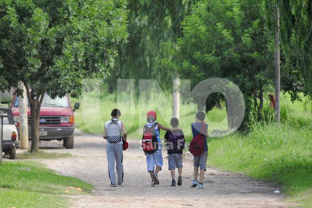 Las calles de Pompeya. (Fotógrafo: Manuel Testi / Diario UNO Santa Fe)