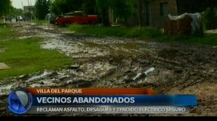 Vecinos de Villa del Parquen reclamaron por el estado de las calles