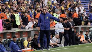 Ariel Holan disfrutó esta vez más a su Rosario Central. Fue triunfo ante Belgrano en la despedida.