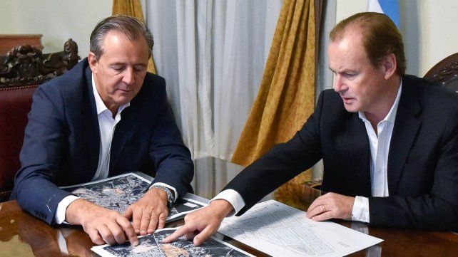 Bordet rubricó este lunes el convenio con Bahl