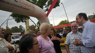 Los vecinos de Las Flores disfrutaron de una tarde de kermesse