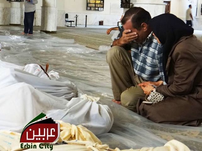 Activistas denunciaron 1.300 muertos en un ataque del régimen sirio con armas químicas