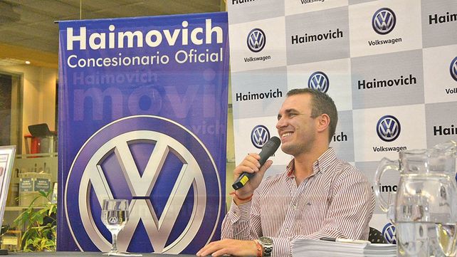 Mariano se mostró muy contento por el apoyo de la gente.&nbsp;