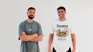 Juan Boldrini y Rodrigo Salgado, los creadores de la marca de diseño de mobiliario Los Grises.