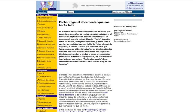 El medio de comunicación autogestivo enREDando lleva 20 años de agenda propia en Rosario