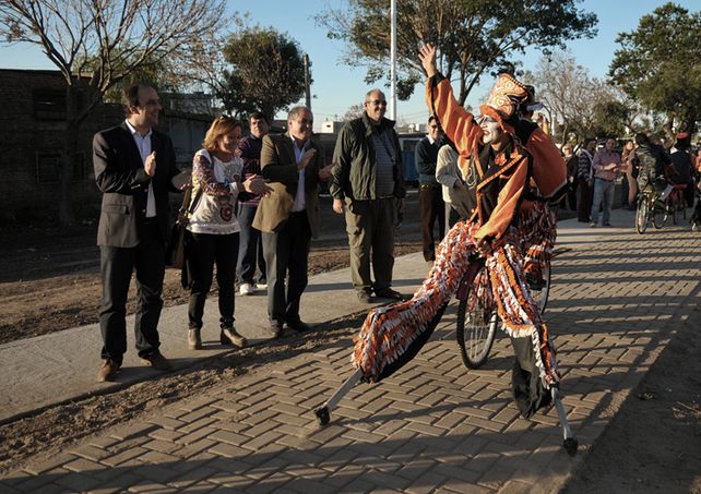 El Corredor Verde Escalante sumó otros 400 metros de espacio público para los vecinos