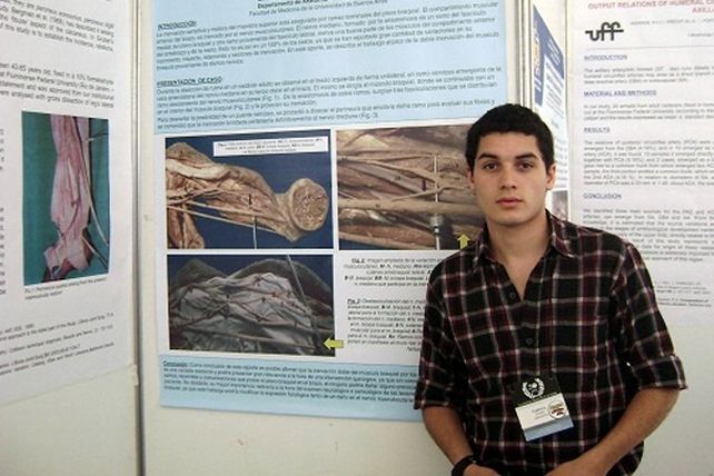 Un joven de Gualeguaychú realizó un hallazgo científico