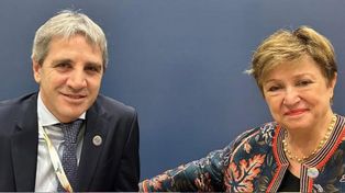 &nbsp;Kristalina Georgieva se reunió este jueves con el ministro de Economía, Luis Caputo,&nbsp;