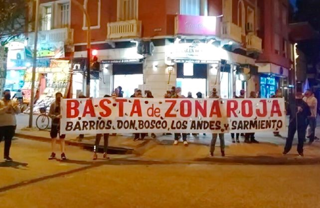 Protesta de vecinos
